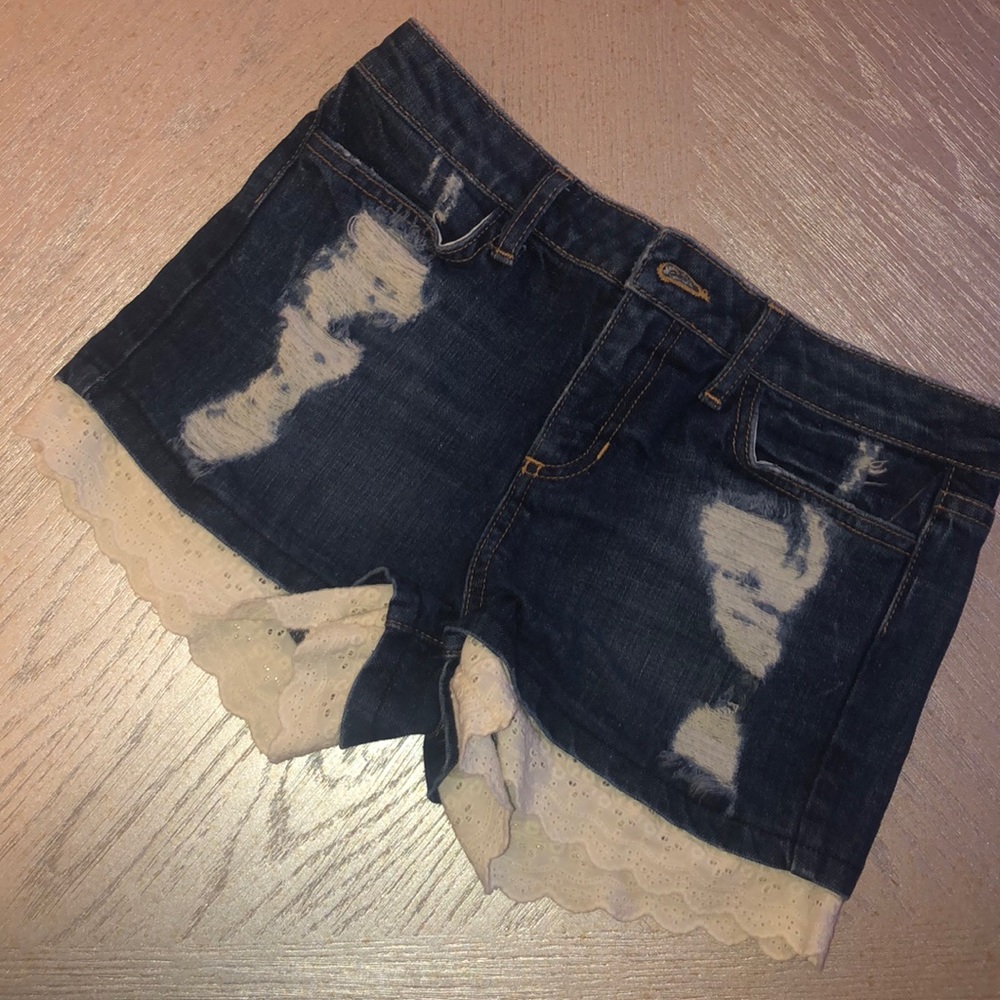 The man repeller jean shorts